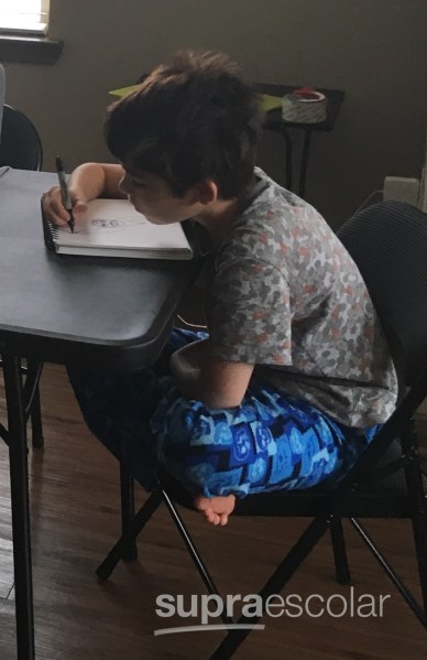 día típico - dibujo